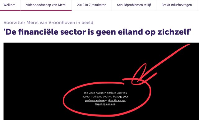 Het slechte voorbeeld van de AFM